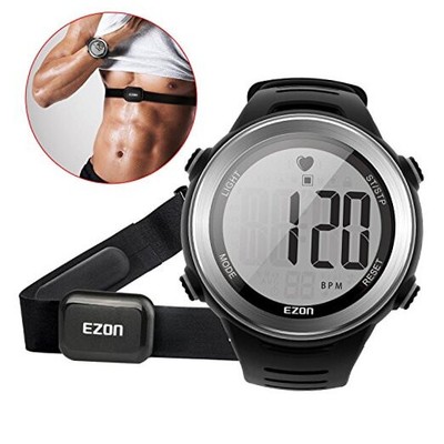  Heart Rate Monitor and Chest Strap, Exercise Heart Rate Monitor, Sports Watch 