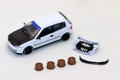 ミニカー Civic EG6 003/999 1/64 Hobby Japan 1:64 Honda CIVIC (EG6) Myogi Night Kids - Initial D