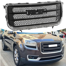 Front Bumper Grille Wchrome Shell Fits For Gmc Acadia Slt 2013-2016 22814533