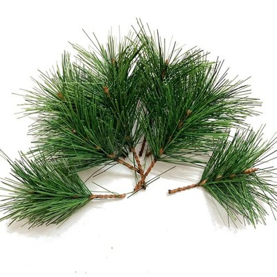 Green Plants Pine Needles Artificial Pine Needles Branches Fake Pine Picks fo...