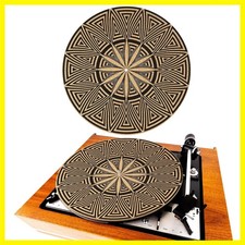 Cork Turntable Mat/3mm Thick for Better Sound Support on 11.8 Inches Vinyl LP...