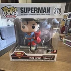 Funko Pop! Heroes Superman Jim Lee Deluxe #278 DC Collection GameStop Exclusive