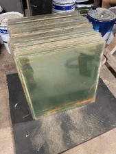 Clear Plate Glass Panels Job Lot 300pcs 2.5mm Thick 540mm x 530mm