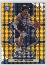 2021-22 Panini Mosaic Gold Mosaic Prizm /10 Matisse Thybulle #103 1kc2