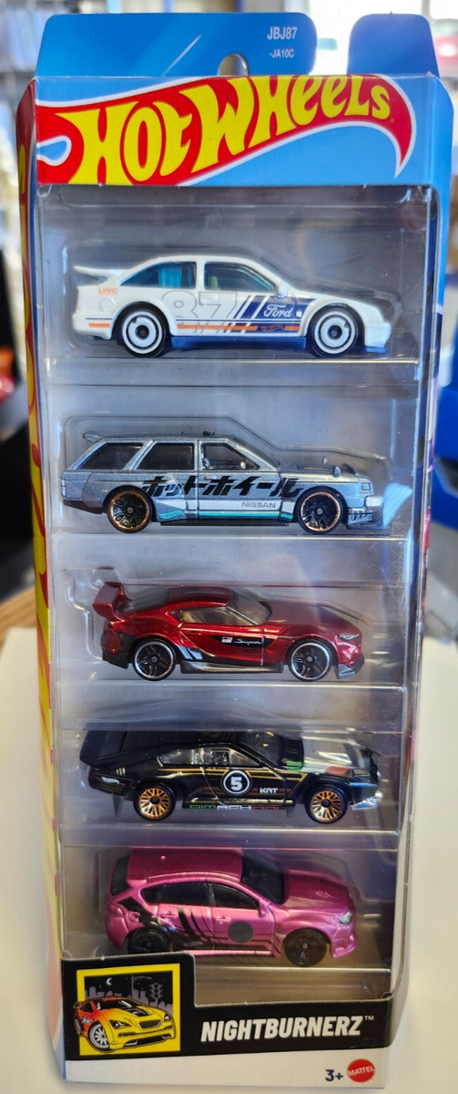 2025 Hot Wheels 5 Pack Nightburnerz w/'87 Ford Sierra Cosworth | eBay