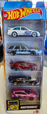 2025 Hot Wheels 5 Pack Nightburnerz w/'87 Ford Sierra Cosworth | eBay