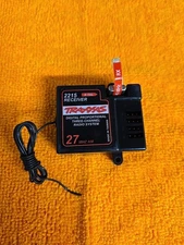 Traxxas AM Reciever 2215 AM TQ Transmitter. Red Crystal Pulled From New Emaxx's