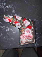 2020 Scotty Cameron Dancing Santas Holiday Putter Head Cover new