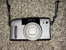 Canon Autoboy S II PANORAMA 35mm Point Shoot Auto Focus Flash Date Silver