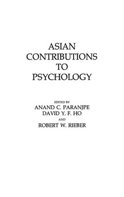 David Ho (u. a.) | Asian Contributions to Psychology | Buch | Englisch (1988)
