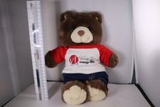 Wrangler Lee Jeans Plush Toy Teddy Bear Stuffed Animal 12" Plush Vintage