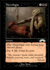 Necrologia LP Light Play Exodus MTG [8802]