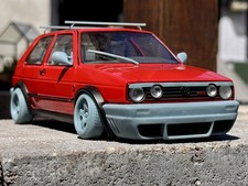 1:18 Golf II  STOSSSTANGEN SET BUMPER  MK2 SOLIDO Volkswagen Tuning