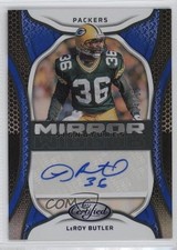 2022 Certified Mirror Signatures Blue /15 LeRoy Butler #MS-LB Auto HOF