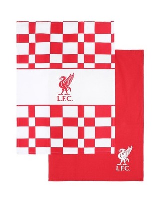 Liverpool FC 2er Pack Küche Geschirrtücher LFC Geschenk