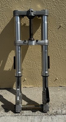 2000 DUCATI MONSTER 750 OEM COMPLETE FRONT END FORKS SUSPENSION TRIPLE TREE