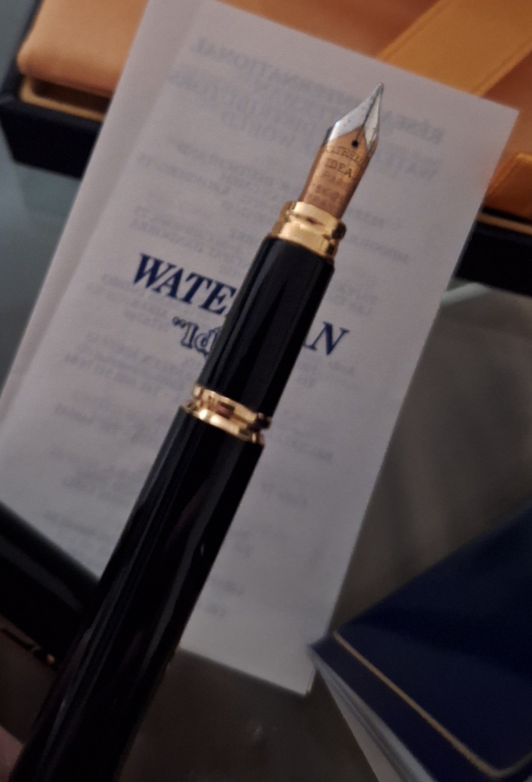 Waterman Man100 18k F Fountain Pen