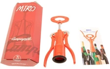 Campagnolo Miro Corkscrew Lobster Red IL CAVATAPPI Wine Opener NEW NOS