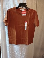 Hanes Originals Women's Size 2xl xxl  T-Shirt All good Gold NWT