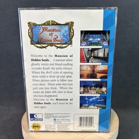 SEGA CD - Mansion of Hidden Souls - Complete/CIB w/ Reg Card - Refurbished, VG