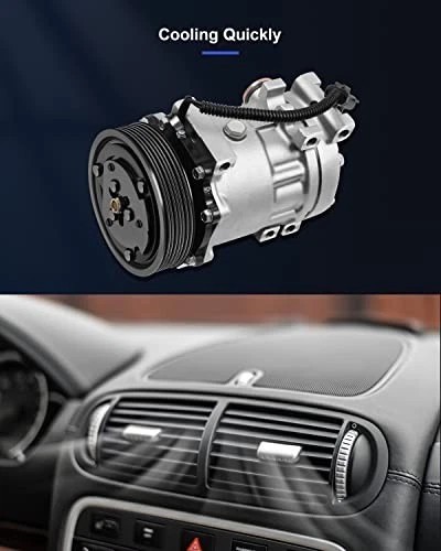 AC Compressor 1999-2001 for Dodge Dakota for Dodge for Ram 1500 2500 CO 4785C - Picture 3 of 8