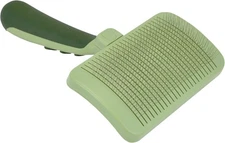 Coastal Pet Safari Dog Self-Cleaning Slicker Brush - Dog Deshedding Brush Large