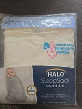 Halo Sleep Sack Swaddle Birth to 3 Month Cream T2
