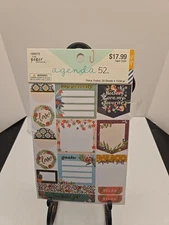 The Paper Studio Agenda 52 Floral Foiled 1034 Pieces 30 Pages   To Do