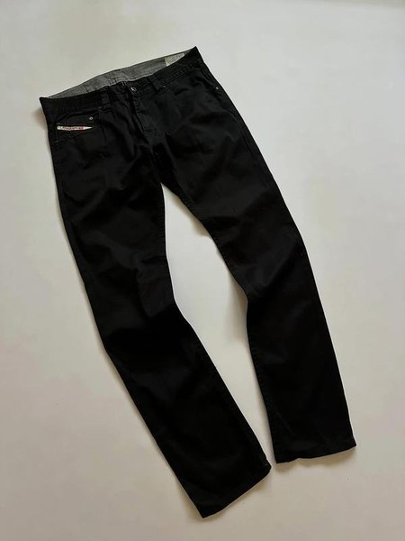 Men Diesel Trousers Black 32 / M / 46 #7GD5