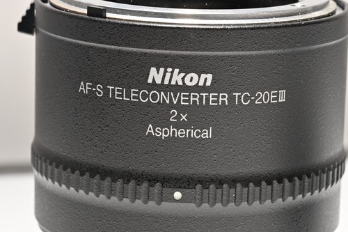 Nikon AF-S TC-20E III Teleconverter 2x Aspherical TC20EIII SUPER CLEAN EXC++ - Picture 5 of 7