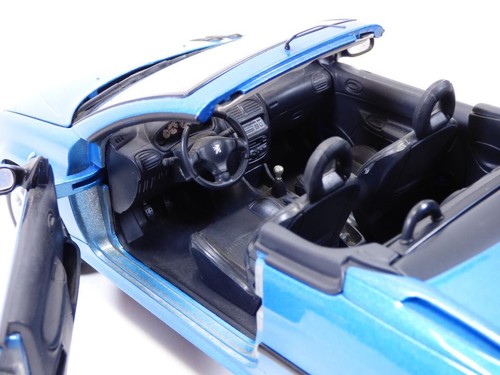 Occasion sans boîte PEUGEOT 206 CC bleu métallisé 1/18 206CC - Imagen 4 de 6