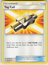 Tag Call 206/236 SM - Cosmic Eclipse Pokemon Near Mint NM