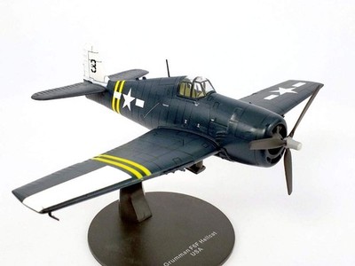 F6F Hellcat Fighter VF24, USS Santee US Navy 1/72 Scale Diecast Metal Model