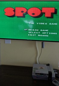 SPOT 7UP NES Nintendo Game Cartridge Arcadia and Manual Authentic Cleaned Tested