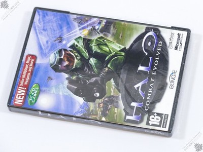 IBM PC HALO COMBAT EVOLVED CD ROM COMPUTER VIDEOSPIEL 2003 BUNGIE VERSIEGELT