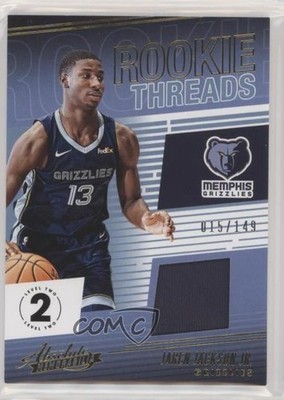 2018 Absolute Memorabilia Rookie Threads Level 2 15/149 Jaren Jackson Jr RC 02ez