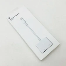 Apple A1438 Genuine Lightning Digital AV Adapter Lightning to HDMI Mirroring New