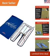Portable Alignment Mirror for Golf - Perfect Your Stroke and Technique