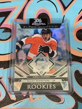 Elliot Desnoyers 18/99 Diamond Relics Rookies 2023-24 UD Black Diamond (DJL1)