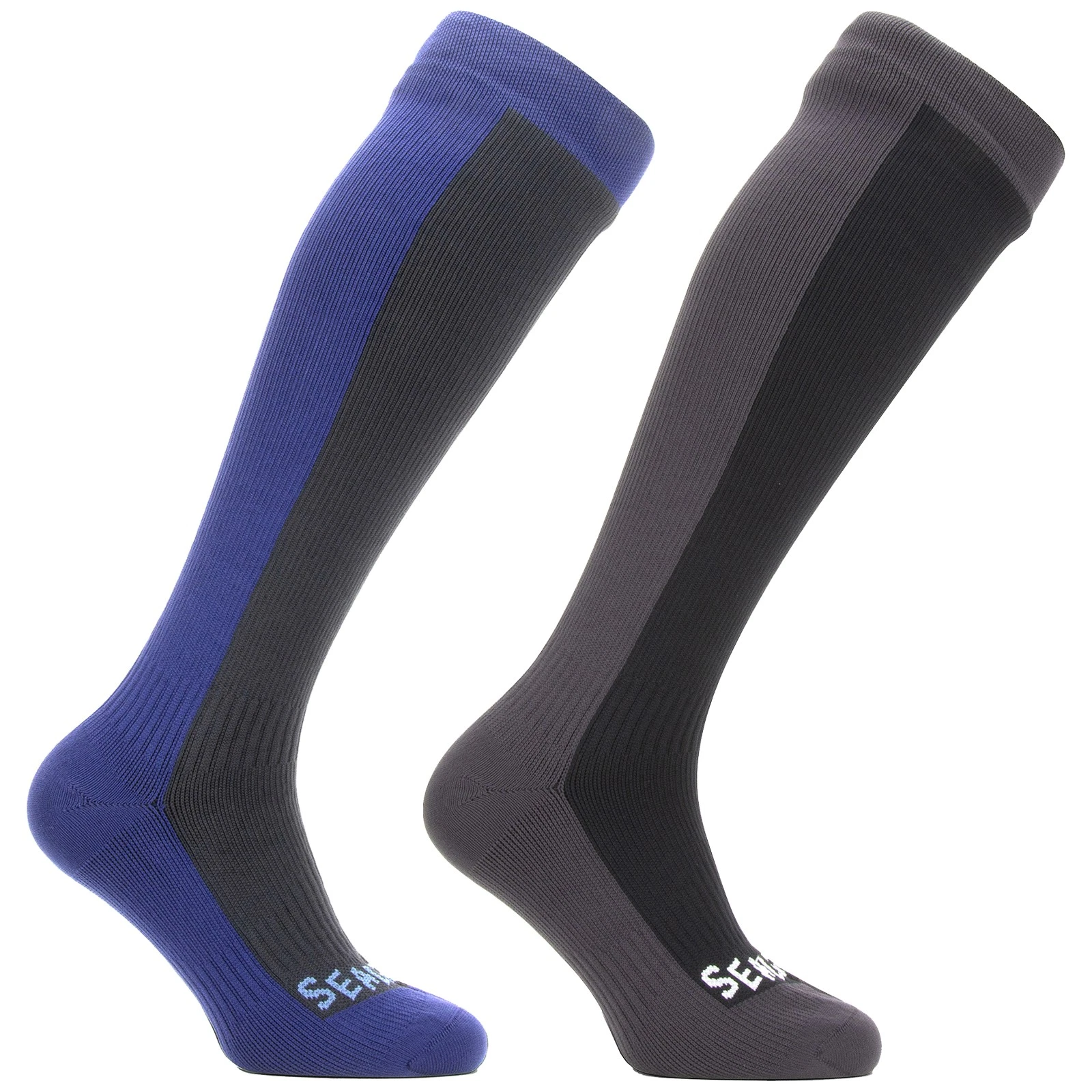 Mens Long Waterproof Socks by Sealskinz Knee High Warm Weather Socks