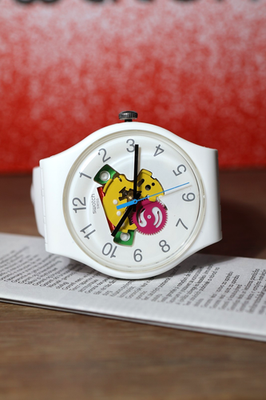 New Limited Swiss Swatch Quartz Watch Silicone Strap SUOW148 