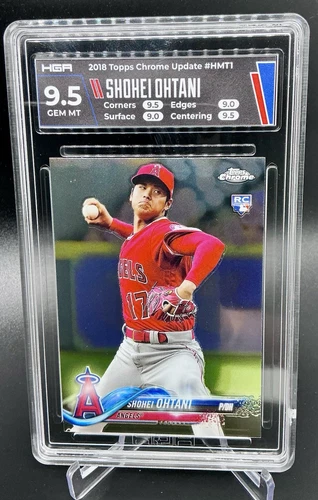 2018 Topps Chrome Update SHOHEI OHTANI (RC) HGA 9.5 GEM MT Angels Pitching HMT1