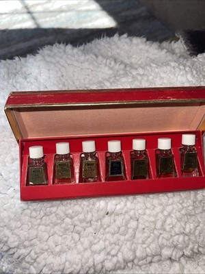 Vintage Cody Micro Miniature Perfume Sampler Box Set Cute Tiny Bottles!