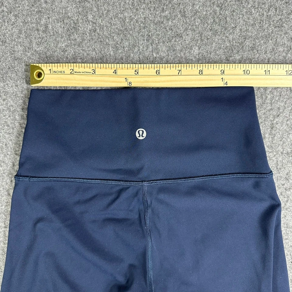 Leggings recortados de tiro alto Lululemon Align para mujer pantalones deportivos de yoga talla 4 Foto 3 de 4