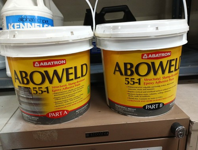 #ad ABOWELD 55 1 ABT 55112KR Epoxy Concrete Patch Adhesive 2gallon. 9092 $126.65
