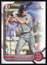 2022 Bowman Draft 1st Edition #BD-92 Chase Meidroth