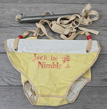 Vintage 1985 Jack Be Nimble Baby Jump Up Doorway Jumper Educational Toy Co MN