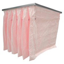 GRAINGER 6B673 PK 2 Pocket Air Filter,24x12x18,MERV 13 6B673