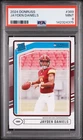 2024 PANINI DONRUSS #389 JAYDEN DANIELS ROOKIE RC PSA 9