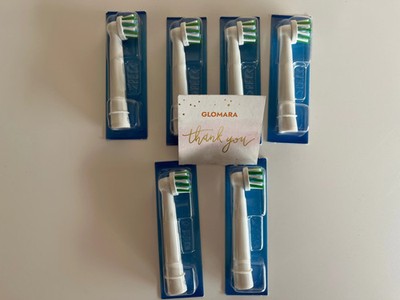 Genuine Oral-B CrossAction X Replacement Brush Heads 6-Count NEW